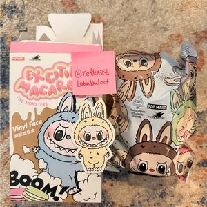 Pop Mart Excited Macaron Vinyl Figure SOY MILK